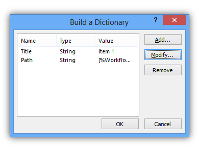 Item in Folder- Data