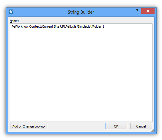 Item in Folder- Path
