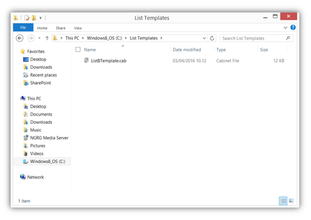 Export List with Lookup - List B CAB Extension