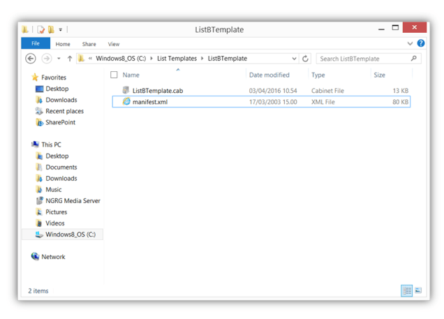 Export List with Lookup - makecab result
