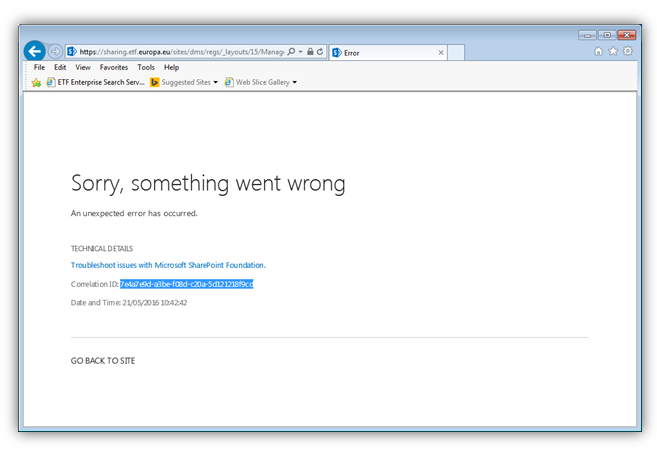 FindError_CorrelationID